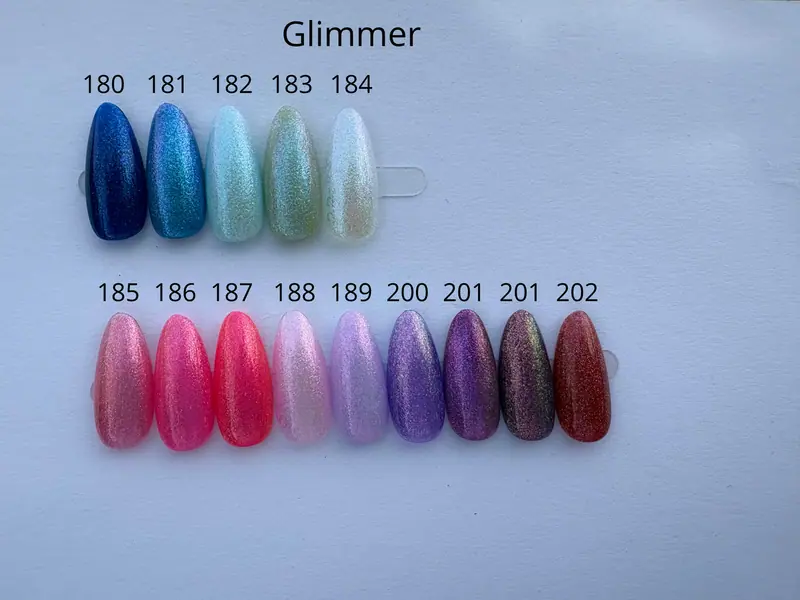 Farvekort – glimmer