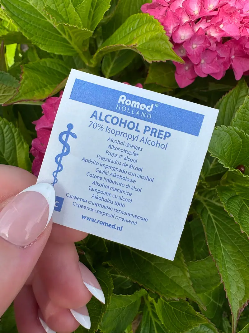 Desinfektions wipes (70 % isopropylalkohol) – billede 3 af 3